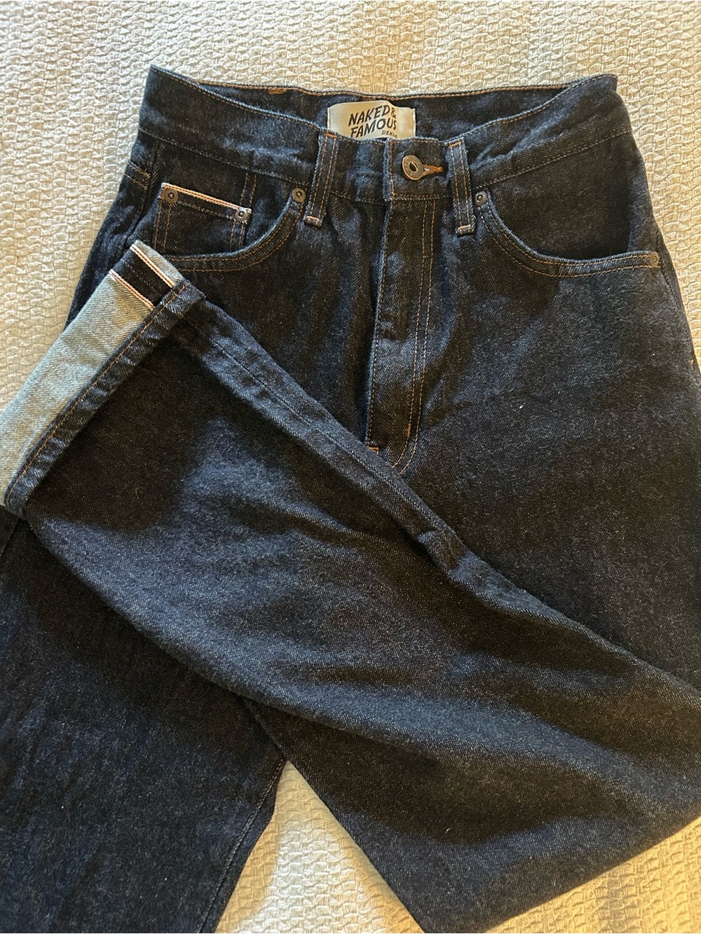 Naked and Famous selvage denim size 26